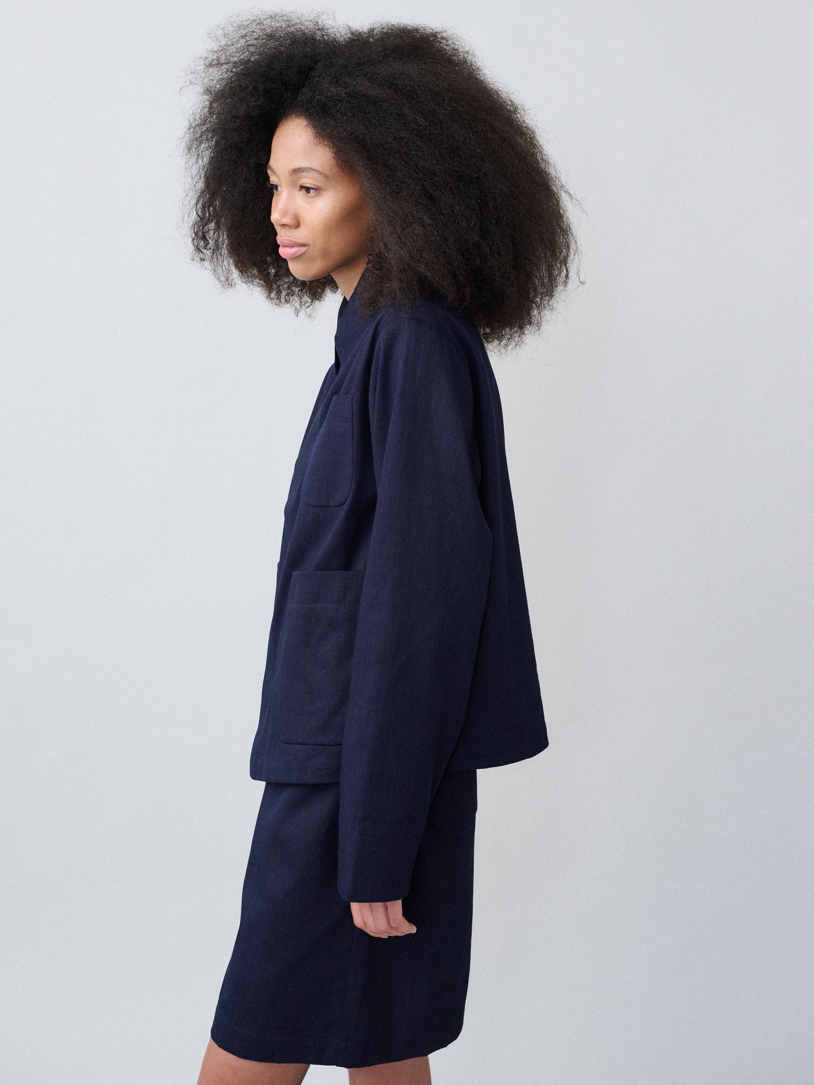 The Set Jacket - Denim Indigo