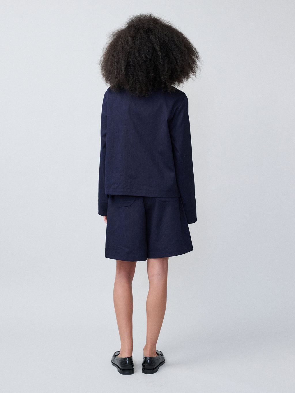 Flowy Shorts – Denim Indigo