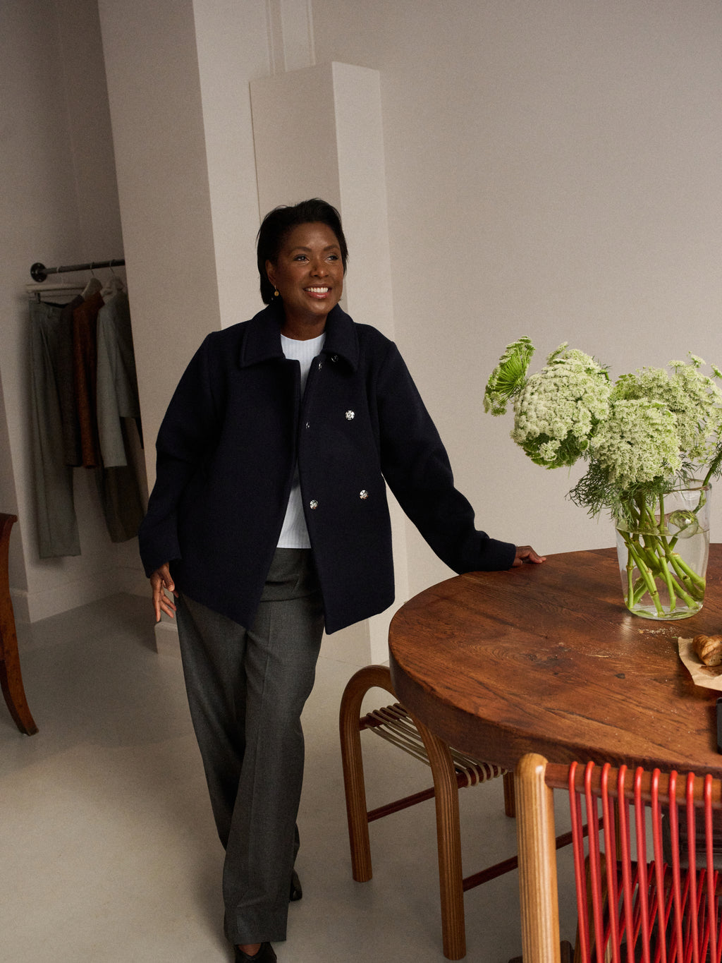 The Jacket in Night Wool
