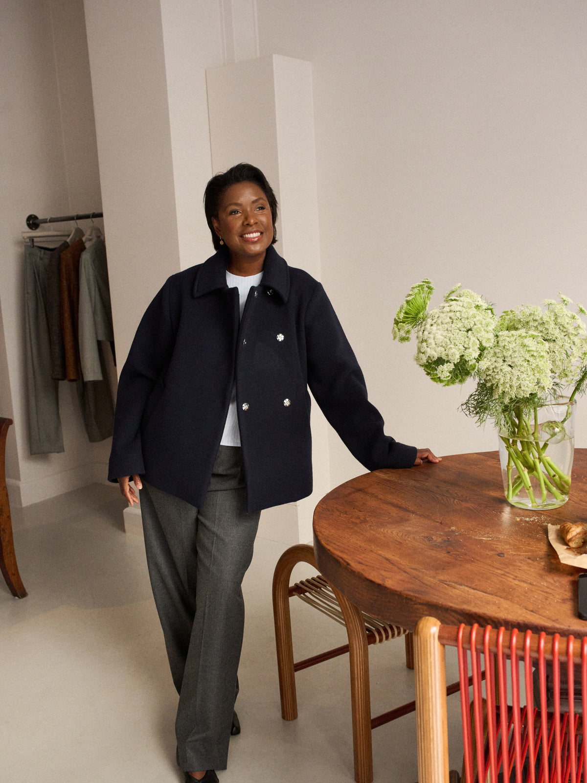 The Jacket in Night Wool