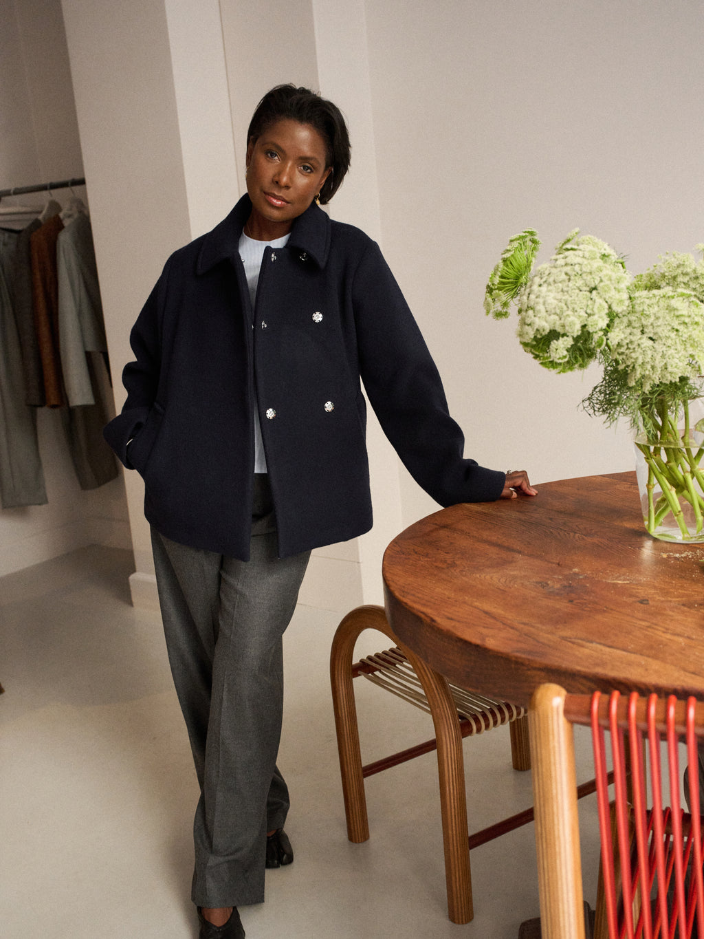 The Jacket in Night Wool