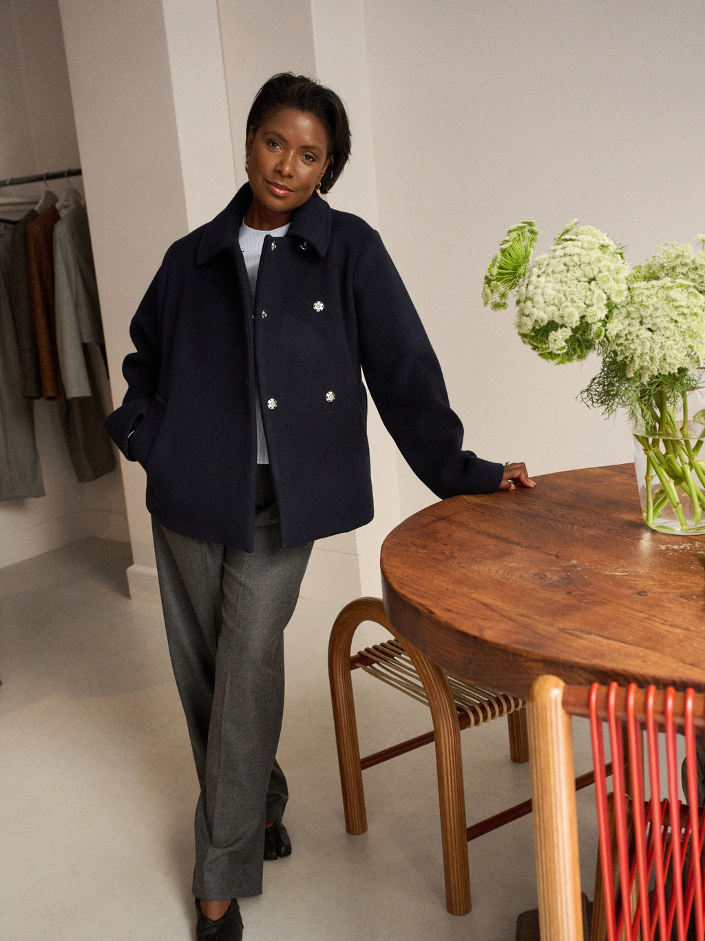 The Jacket in Night Wool