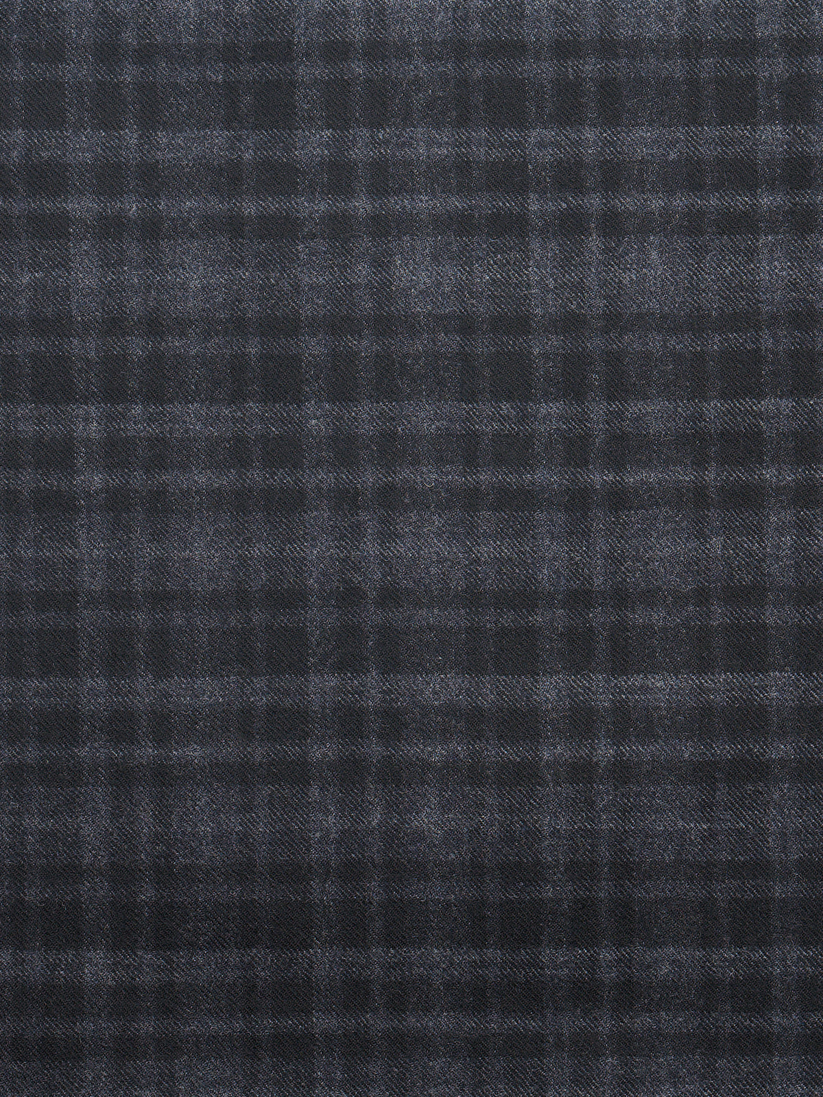 LAFINE Crisp Shirt in Onyx check wool. Designed by Yvonne Koné. Made in Italy.