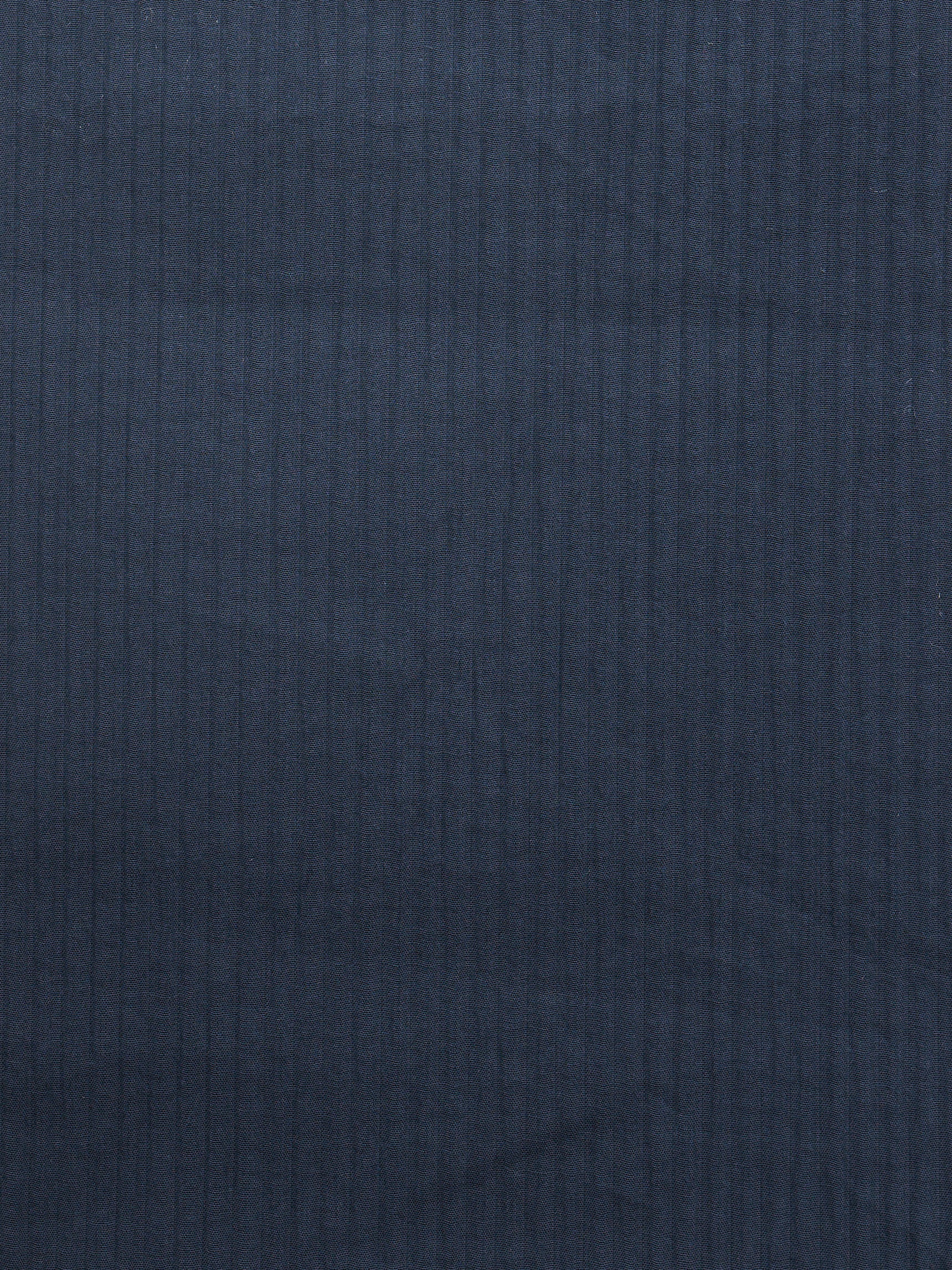 LAFINE Crisp Shirt in Deep Blue cotton. Designed by Yvonne Koné. Made in Italy.