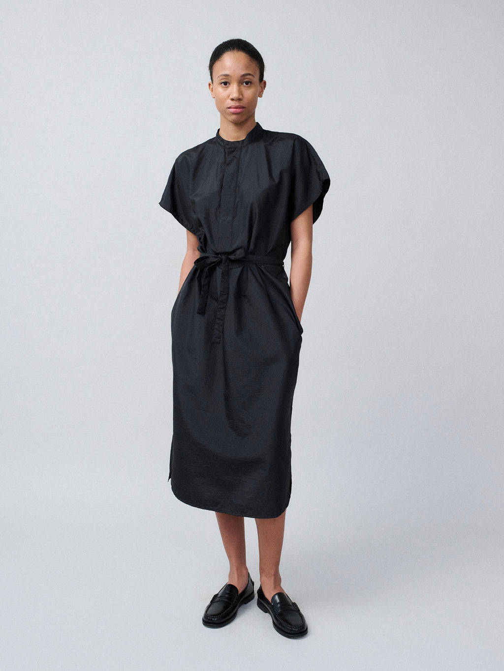 Chemisier – Silk Nylon Black