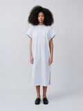Chemisier – Cotton Microstripe Light Blue