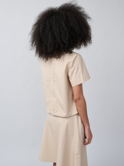 Crisp Top Cotton Sand