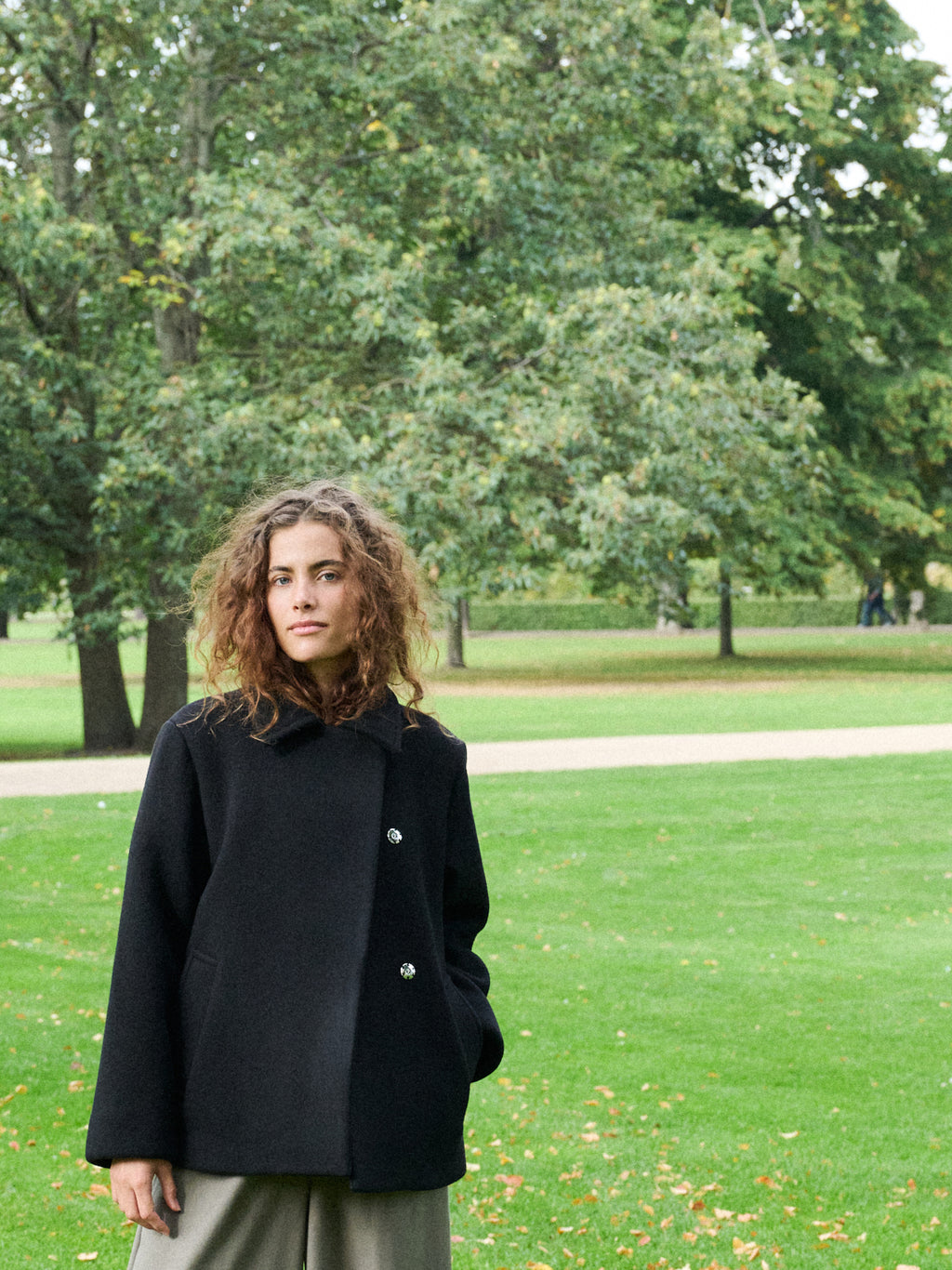 The Jacket in Black Cashmere