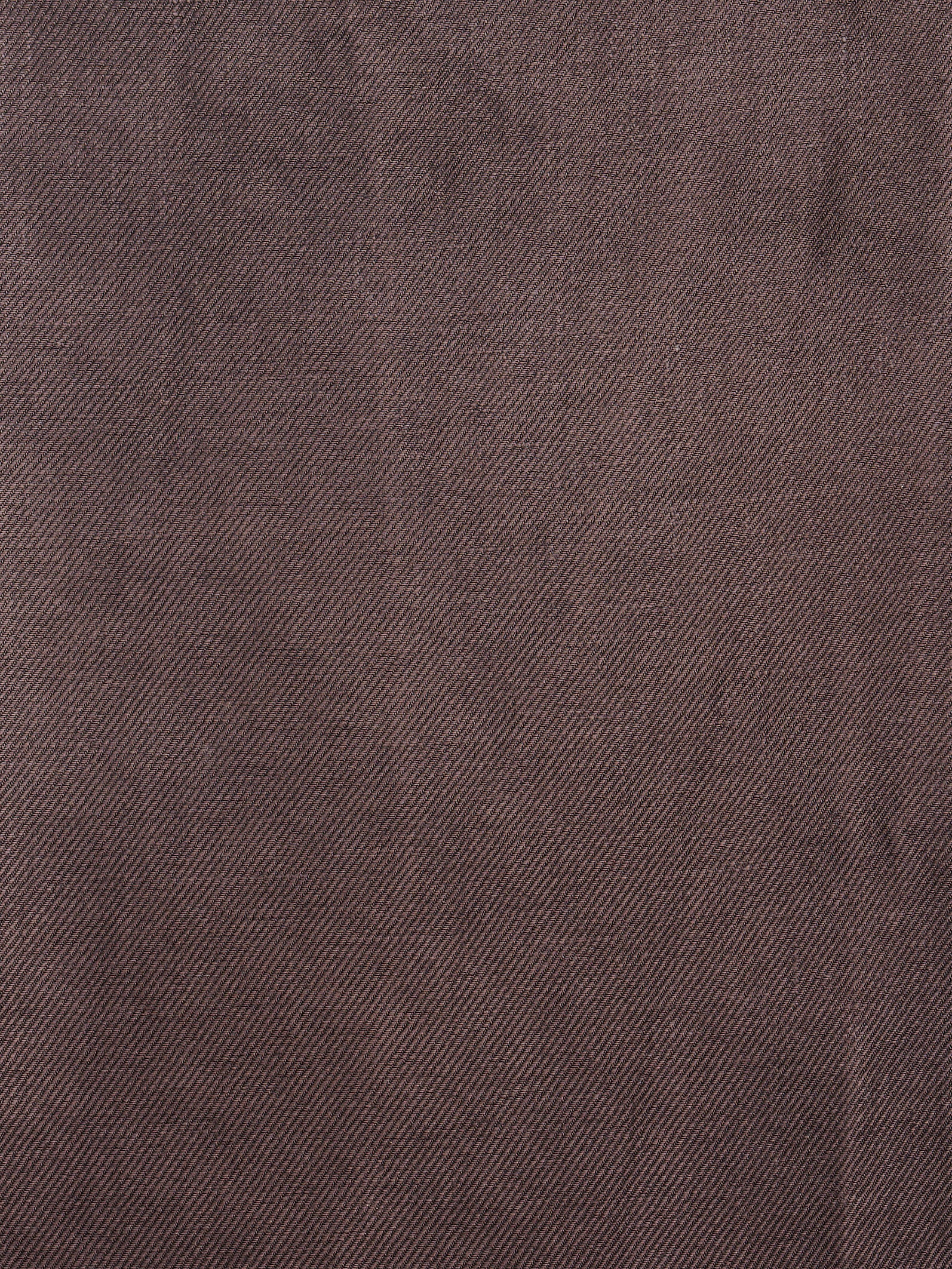 LAFINE Flowy Pants in Chocolate linen. Designed by Yvonne Koné. Made in Italy.