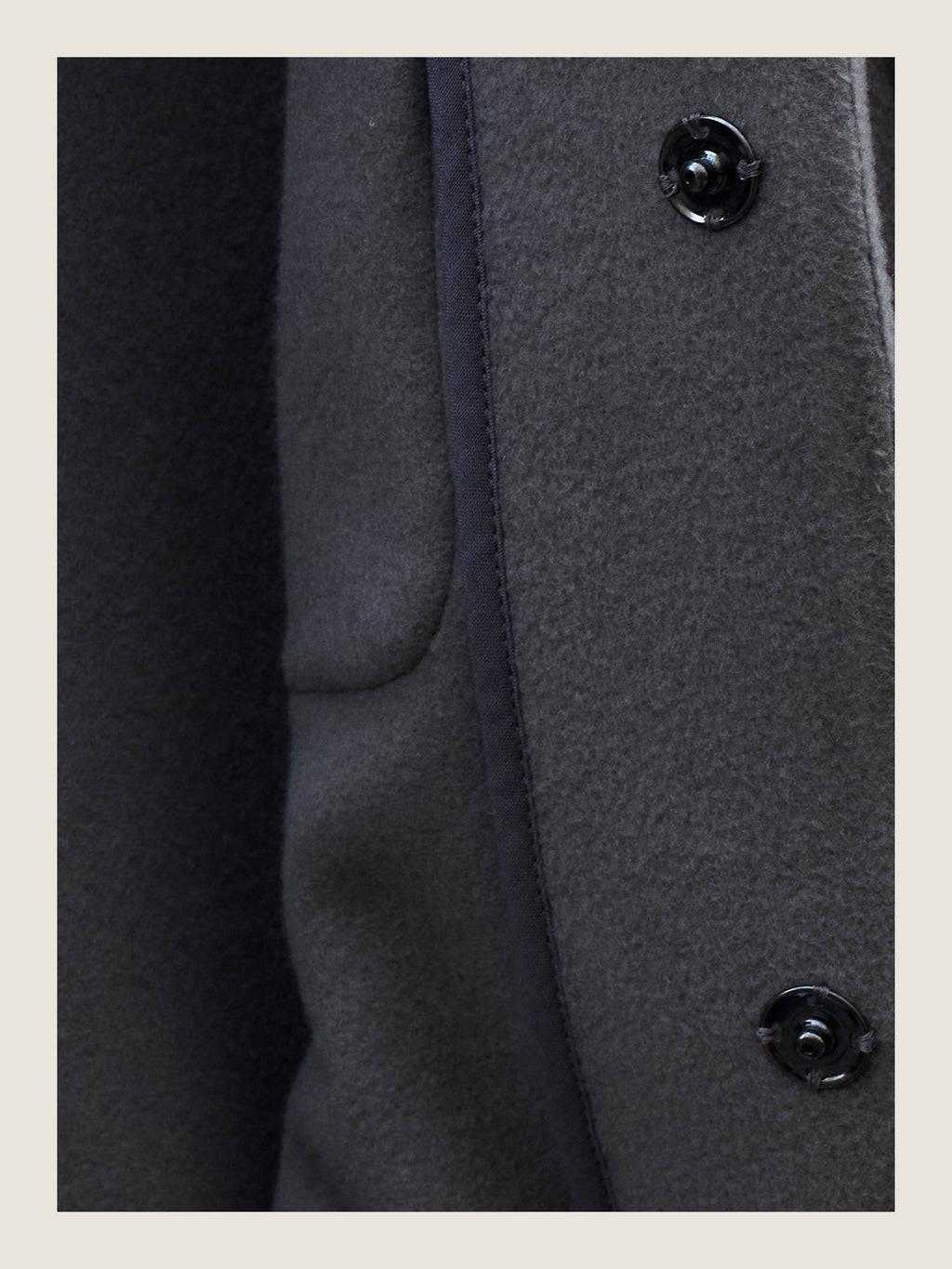 Little Set Jacket in Faded Grey Cashmere