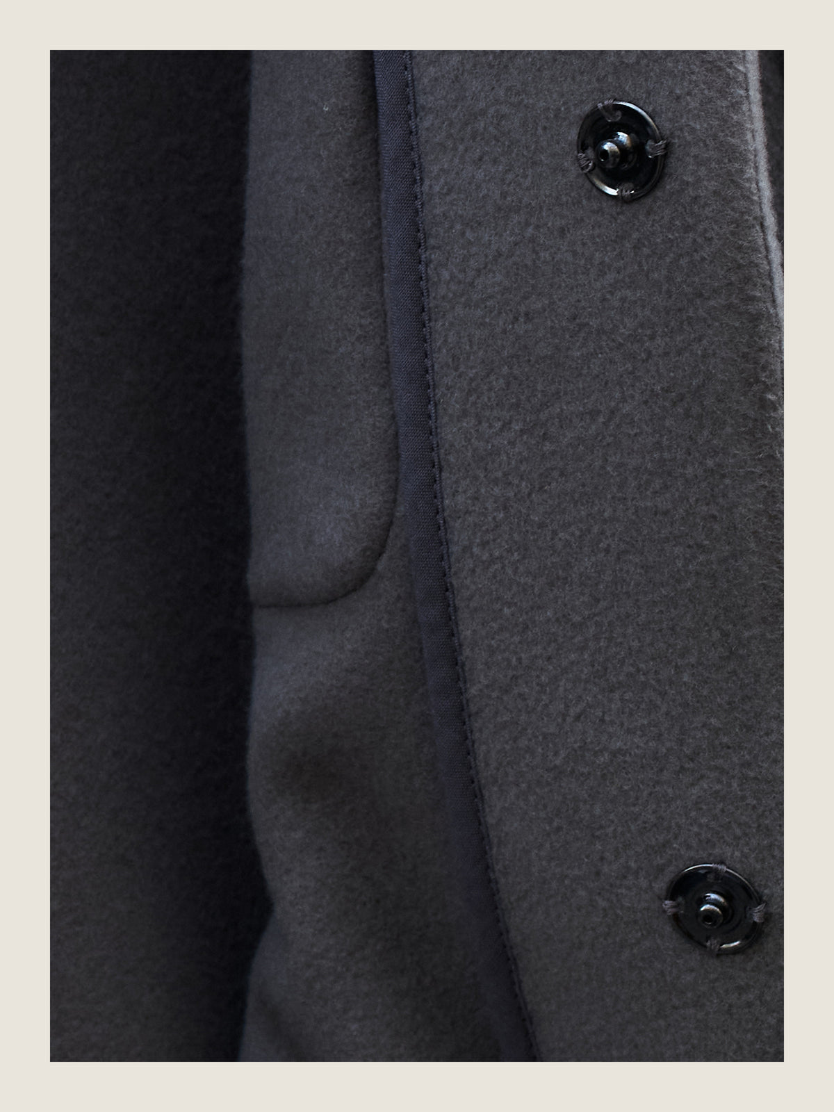 Little Set Jacket in Faded Grey Cashmere