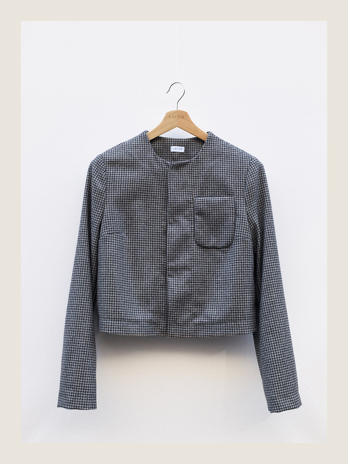 Little Set Jacket in Flint Wool