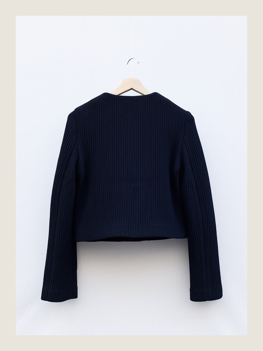Little Set Jacket in Ocean Wool