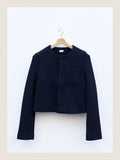 Little Set Jacket in Ocean Wool