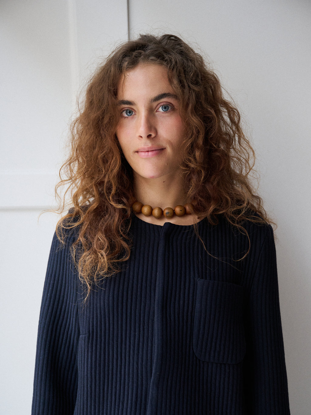 Little Set Jacket in Ocean Wool
