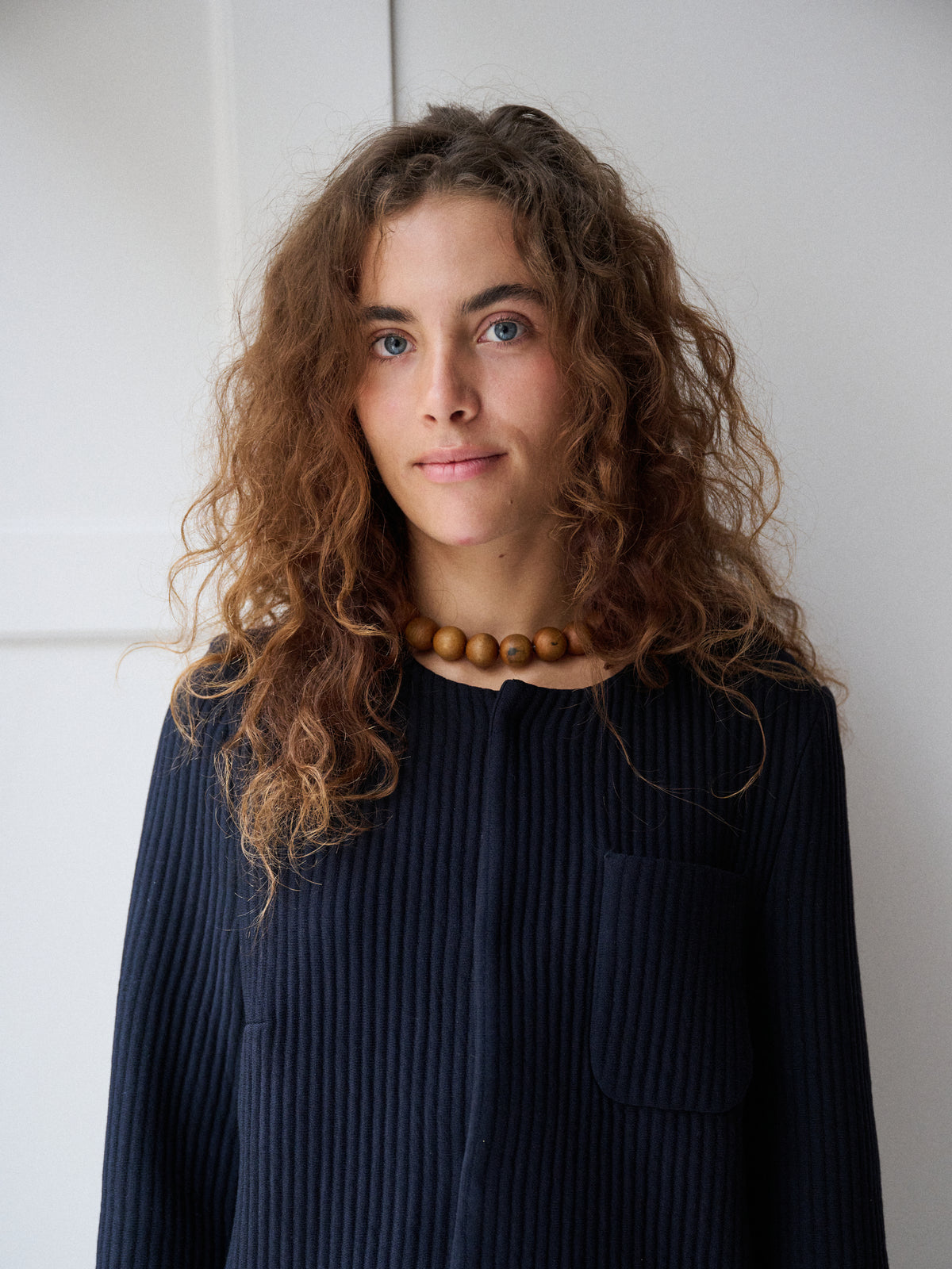 Little Set Jacket in Ocean Wool