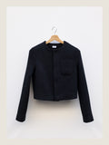Little Set Jacket in Slate Cashmere