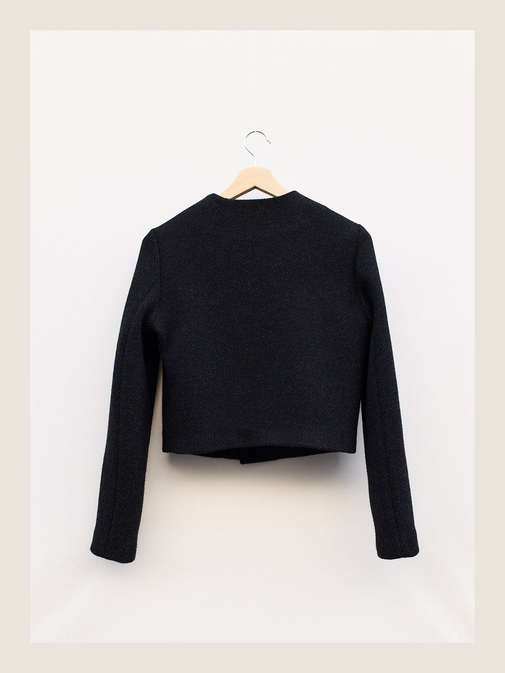 Little Set Jacket in Slate Cashmere