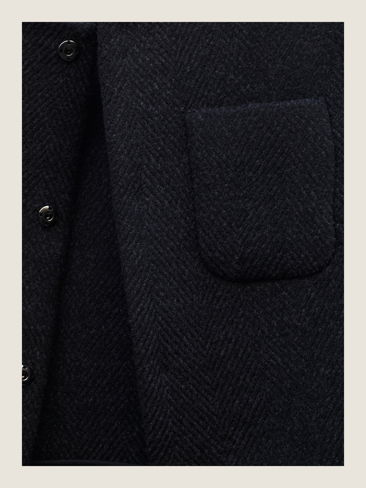 Little Set Jacket in Slate Cashmere