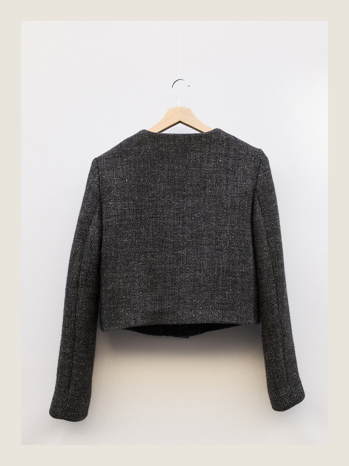 Little Set Jacket in Smoke Wool
