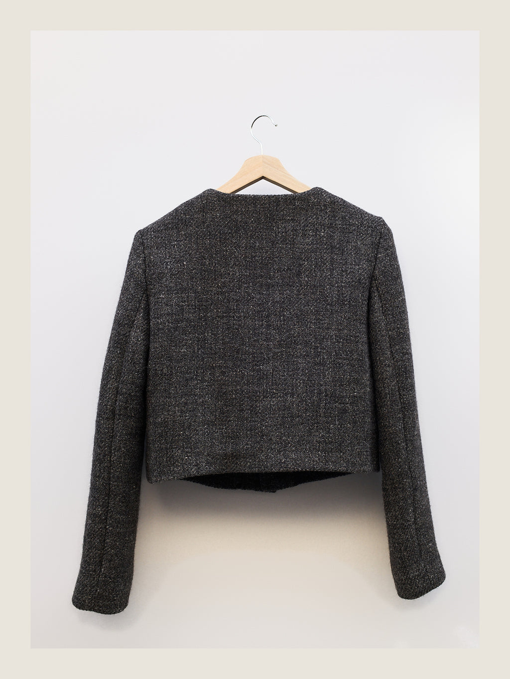 Little Set Jacket in Smoke Wool