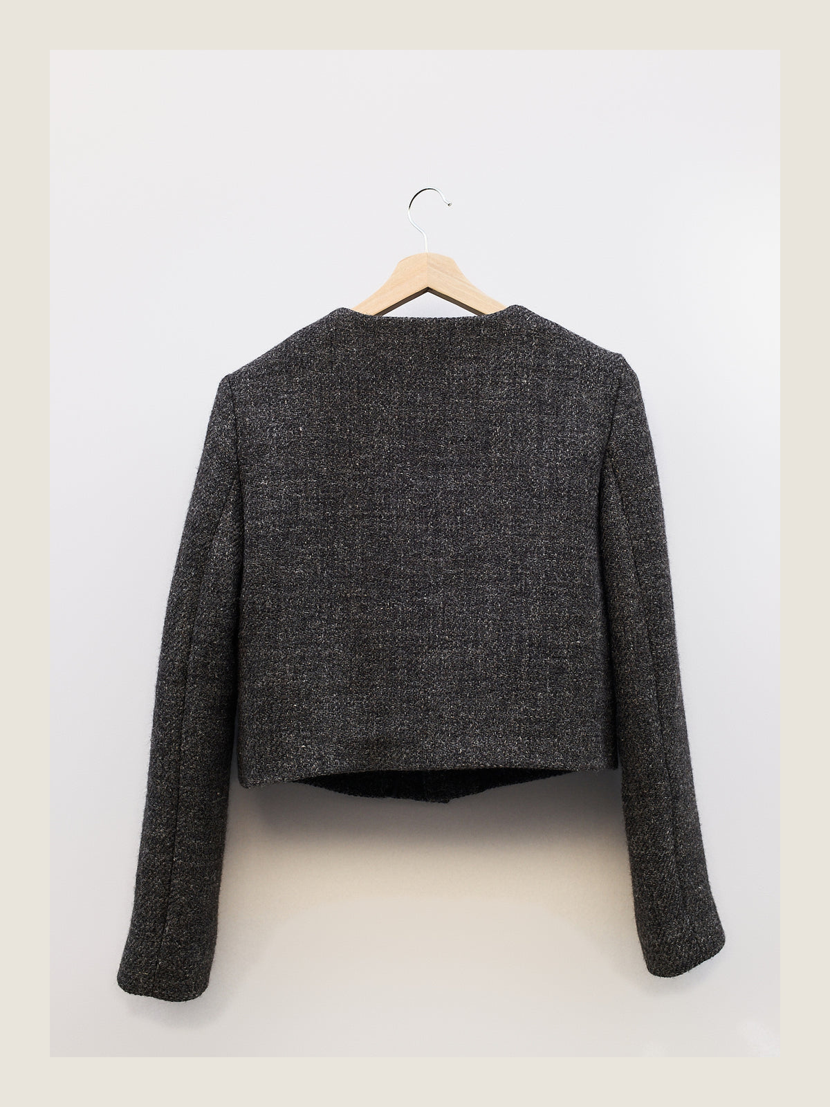 Little Set Jacket in Smoke Wool