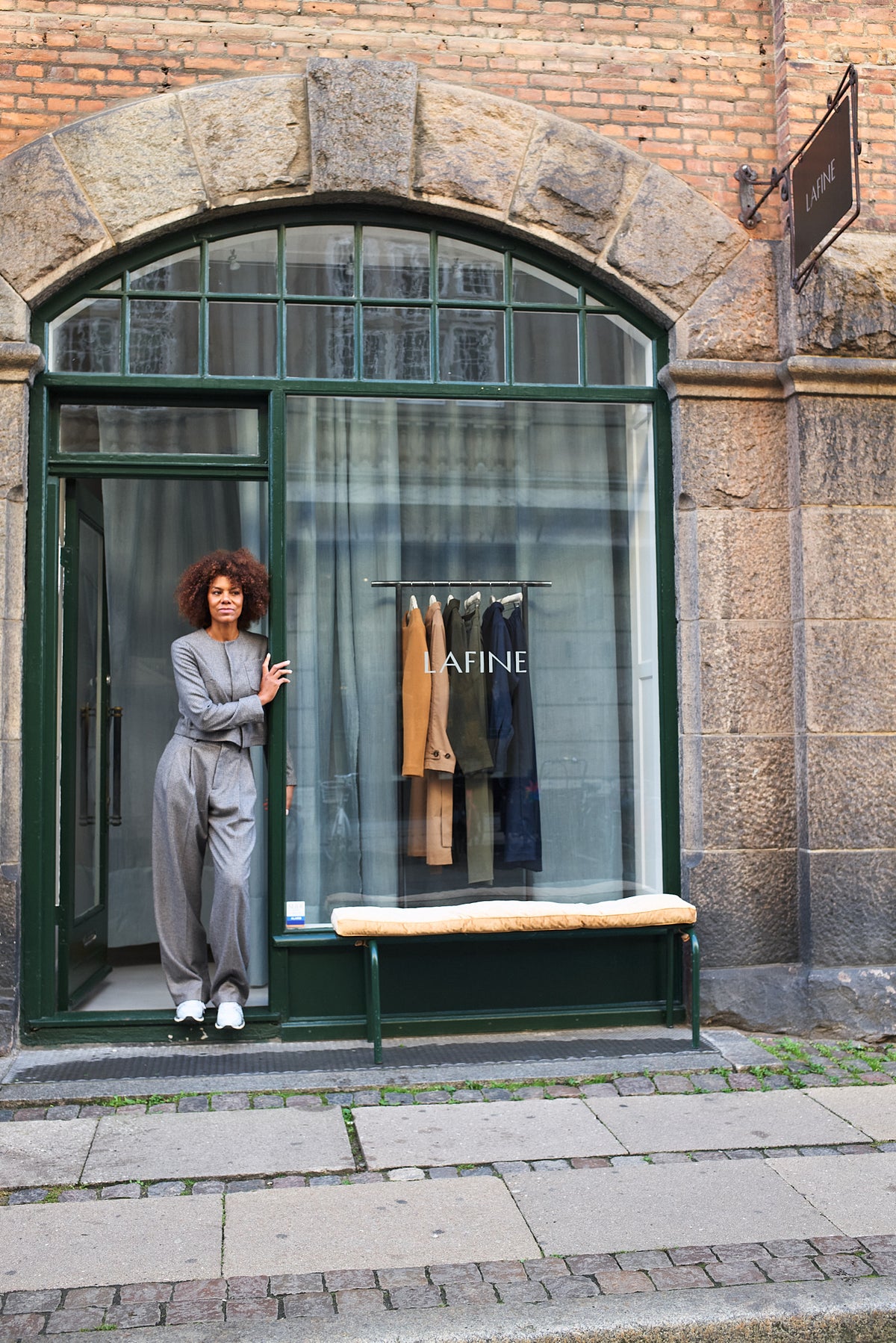 Tailored Pants in Flint Wool