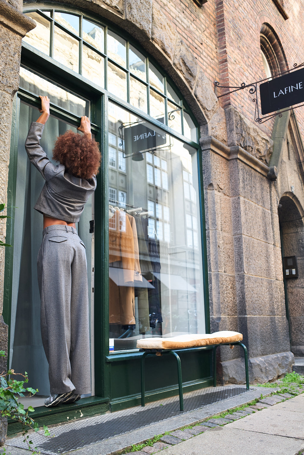 Tailored Pants in Flint Wool