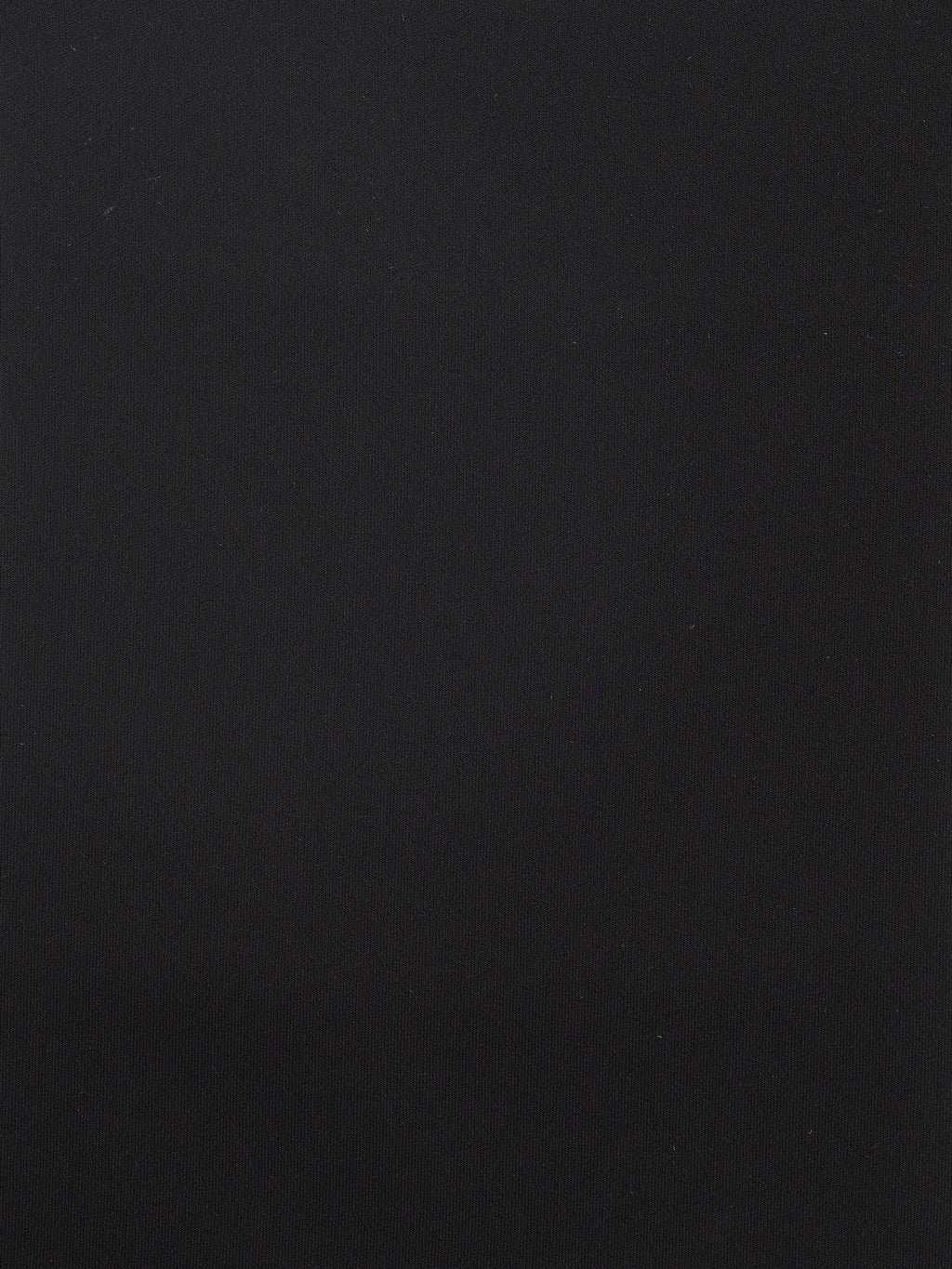 LAFINE Black crepe stretch. Designed by Yvonne Koné. Made in Italy.