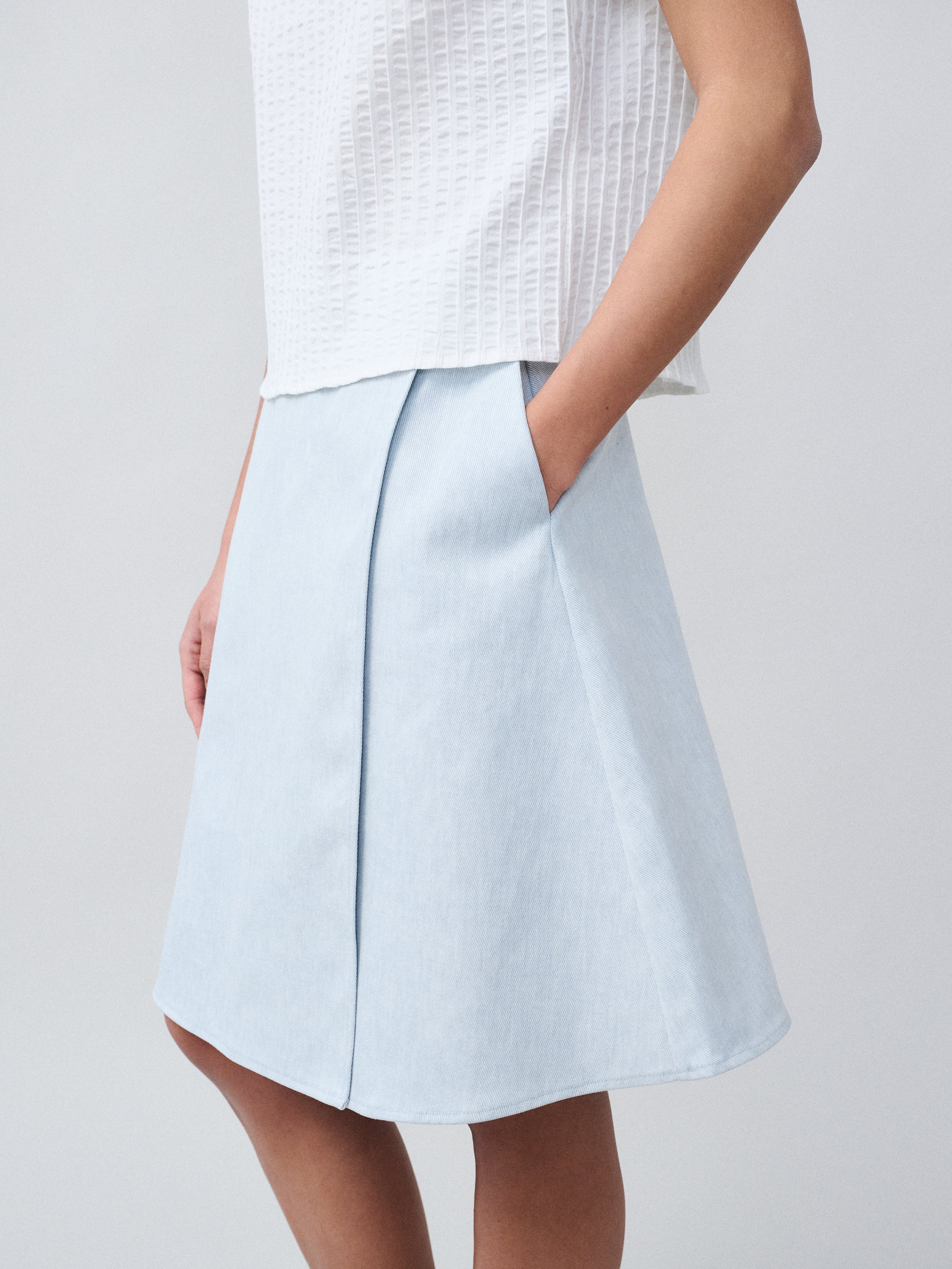 Portafoglio Skirt – Denim Light Blue