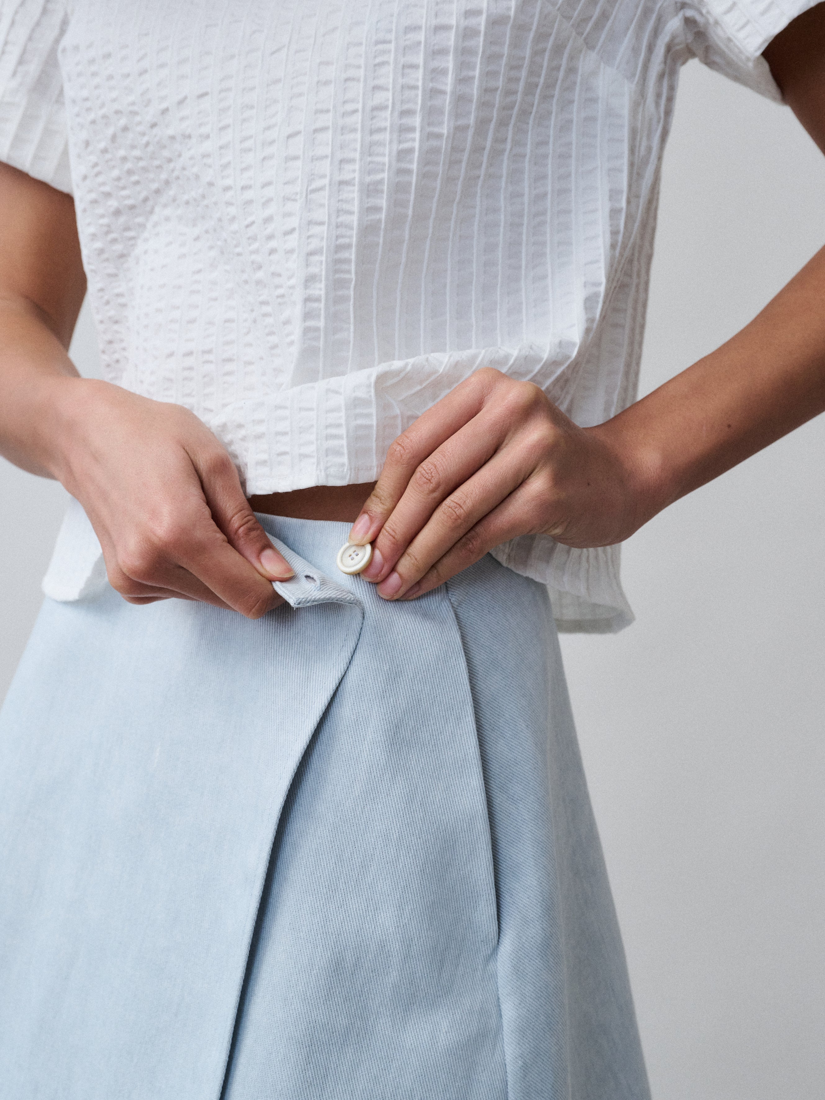 Crisp Top – Cotton White