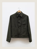 The Set Jacket in Moss Wool