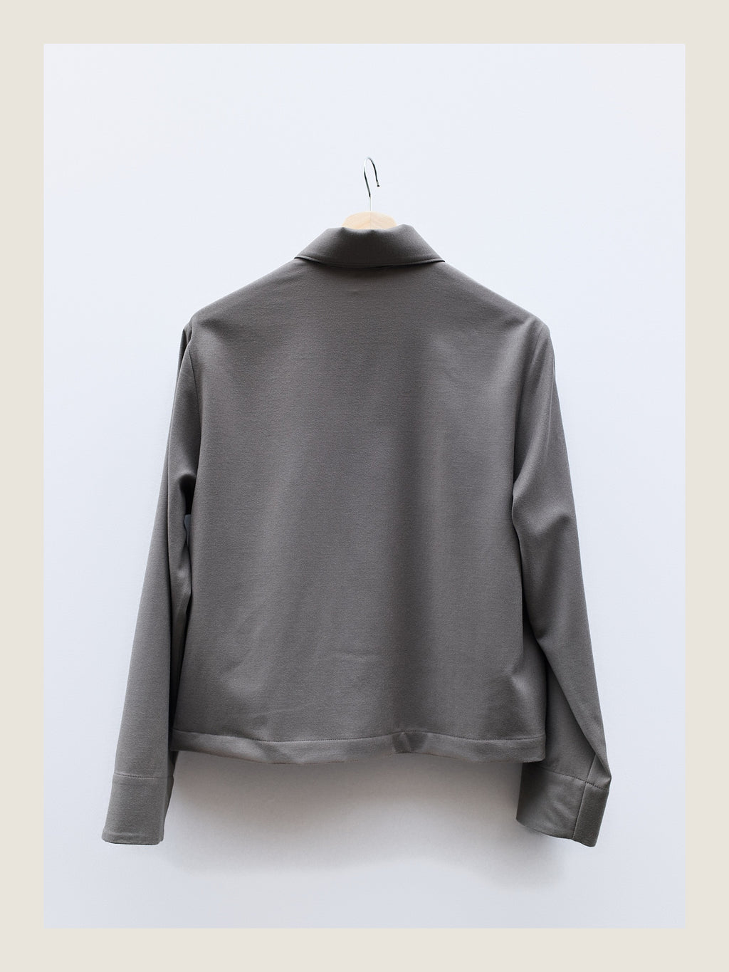 The Set Jacket in Olivo Wool