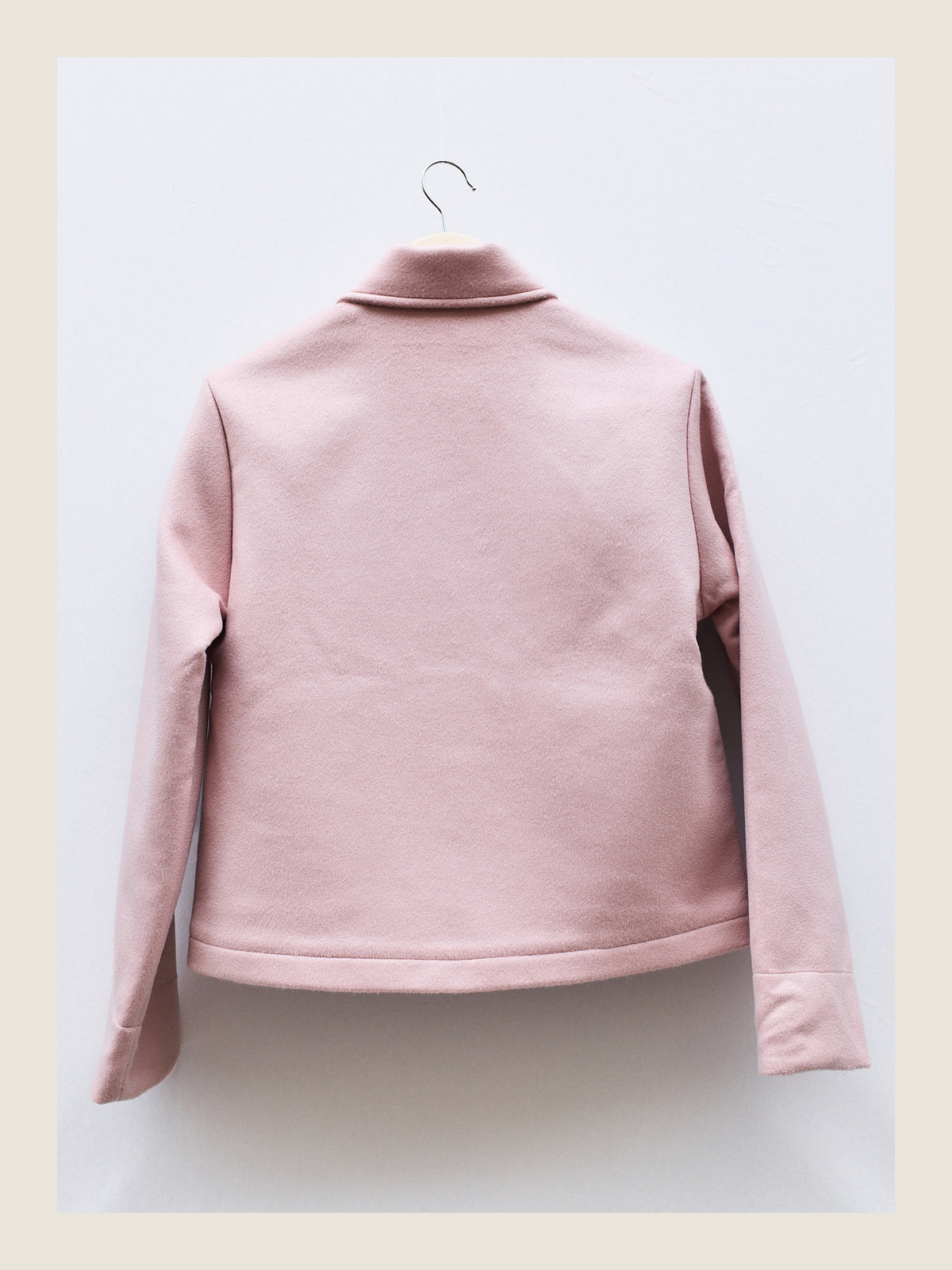 The Set Jacket in Rose Wool Cashmere