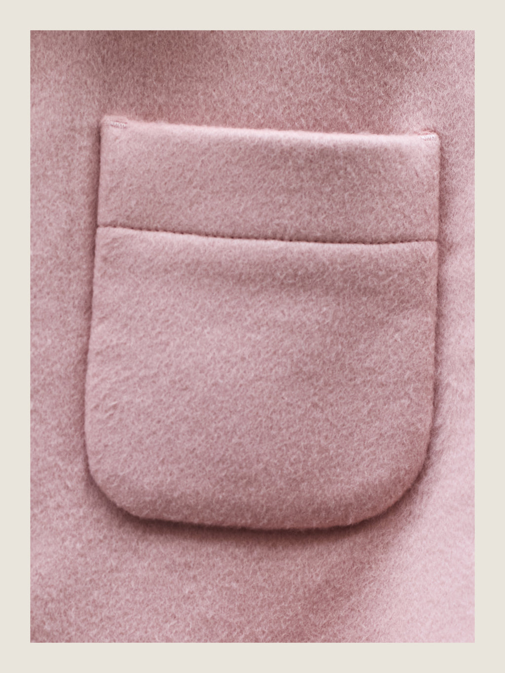 The Set Jacket in Rose Wool Cashmere