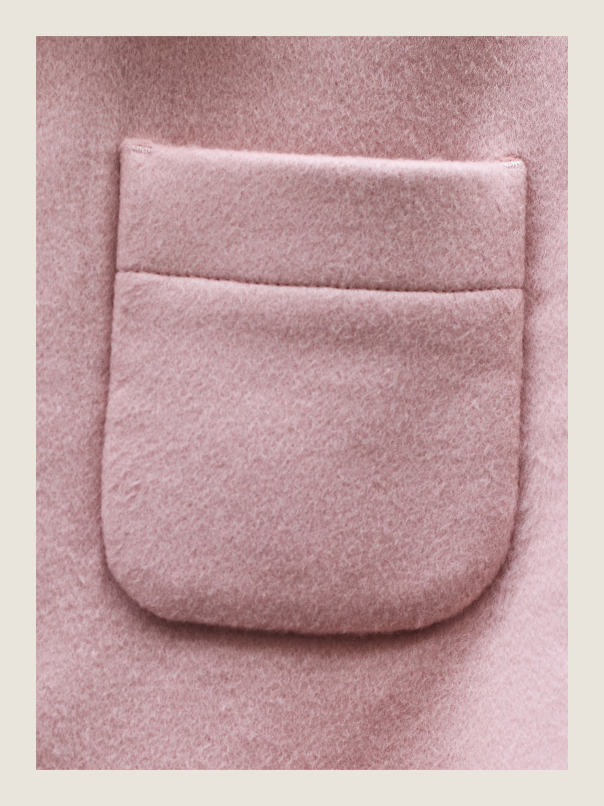 The Set Jacket in Rose Wool Cashmere