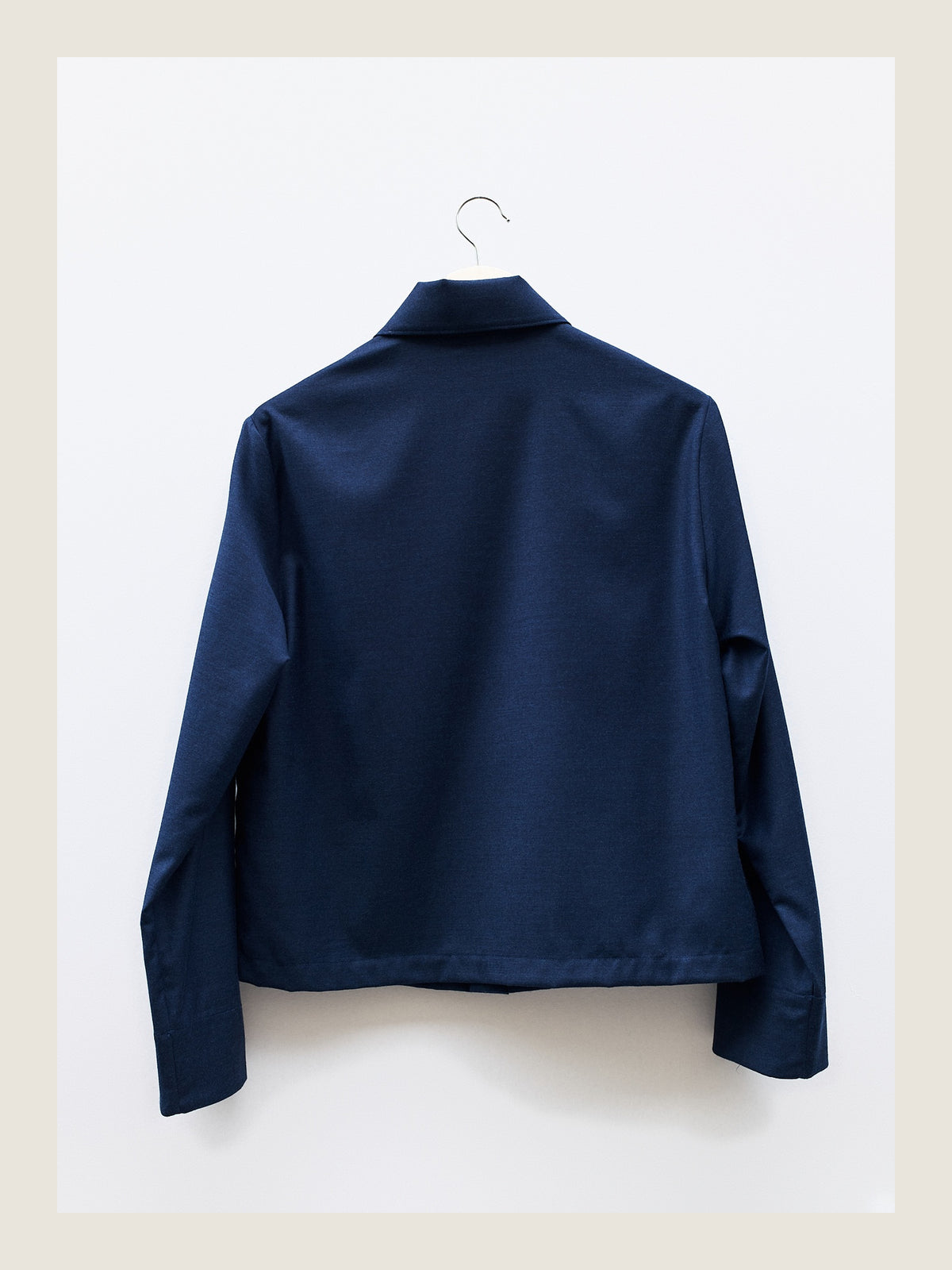 The Set Jacket in Woad Wool