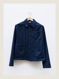 The Set Jacket in Woad Wool