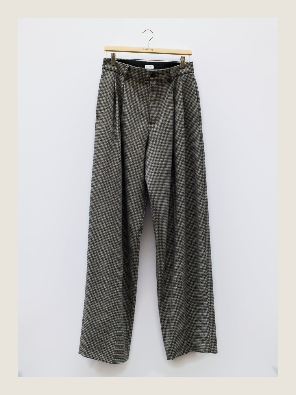 Tailored Pants in Flint Wool