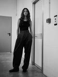 Tailored Pants in Graphite Wool