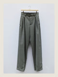 Tailored Pants in Pied de Poule Wool