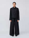 The Set Jacket – Cotton Linen Black