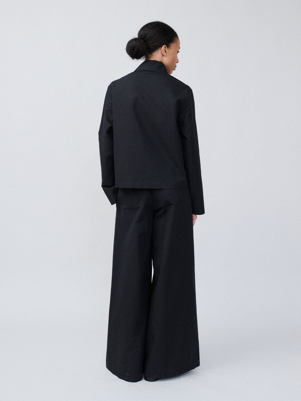 Flowy Pants – Cotton Linen Black