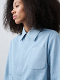 The Set Jacket - Soft Denim Light Blue