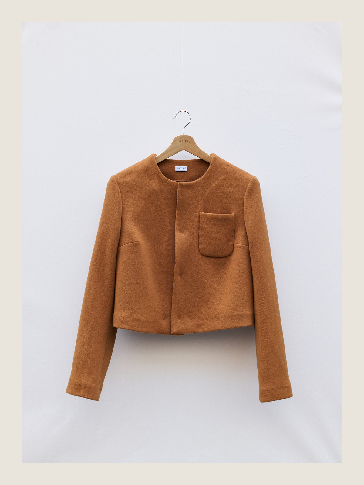 Little Set Jacket in Amber Cashmere